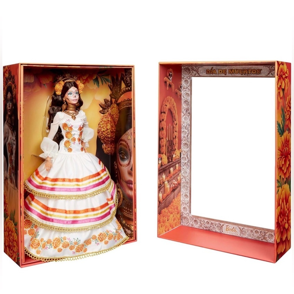 Mattel Barbie Dia de los Muertos - SIGNATURE BARBIE - 2025 New In Shipper Box - Picture 2 of 8